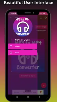 Mp3 to Mp4 Converter android App screenshot 2