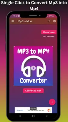 Mp3 to Mp4 Converter android App screenshot 3